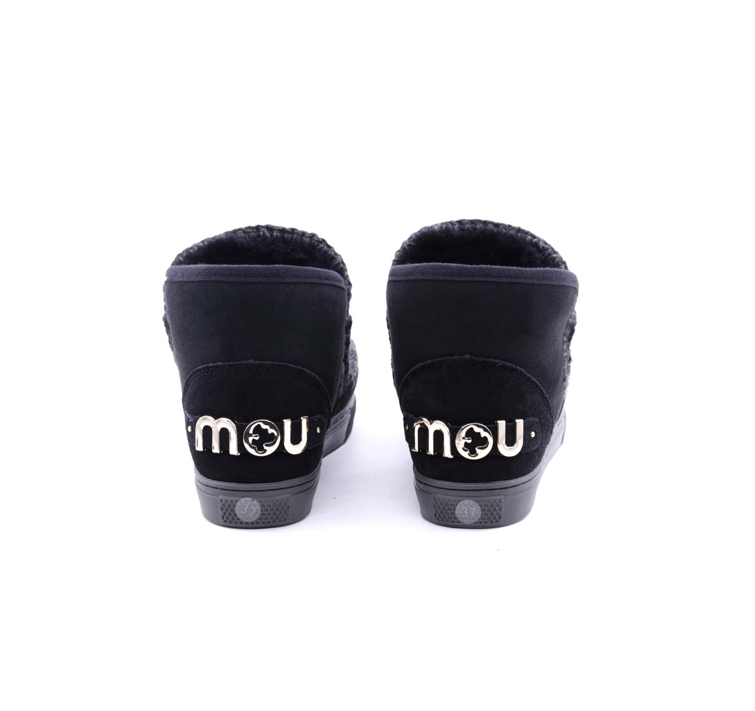Mou Eskimo Sneaker Big Metal Logo Nero